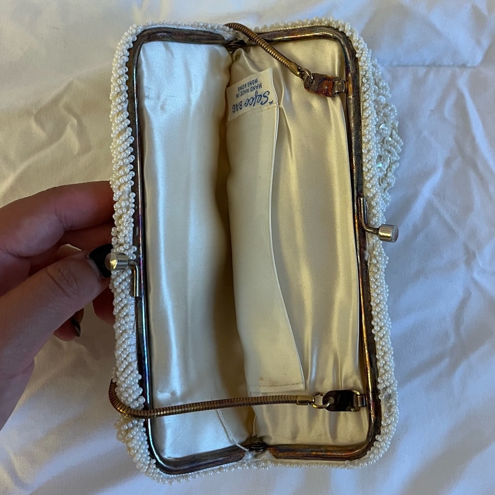 Vintage Beaded Evening Bag Clutch - Picture 4 of 4